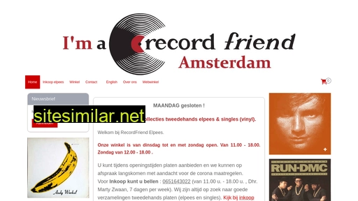 recordfriendamsterdam.nl alternative sites