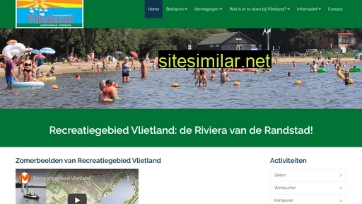 recreatiegebiedvlietland.nl alternative sites