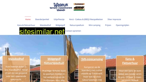 recreatiekampeerboerderij-waleuk.nl alternative sites