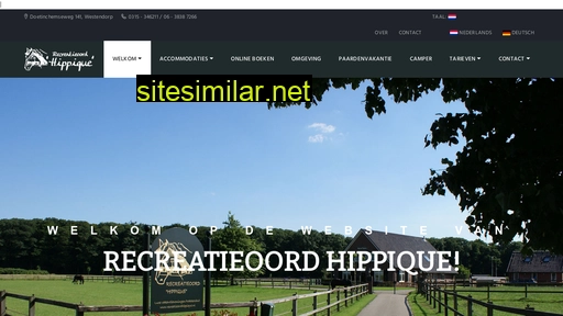 recreatieoordhippique.nl alternative sites