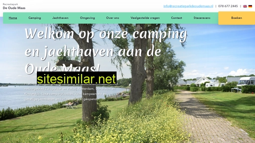 recreatieparkdeoudemaas.nl alternative sites