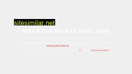 recruit-apps.nl alternative sites