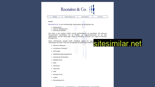 recruiterenco.nl alternative sites