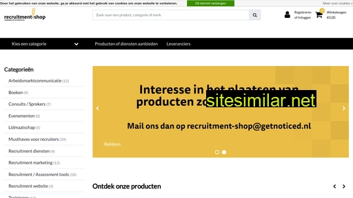 recruitment-shop.nl alternative sites