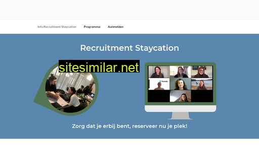 recruitmentstaycation.nl alternative sites