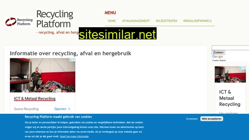 recyclingplatform.nl alternative sites
