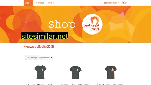 redheaddays-shop.nl alternative sites