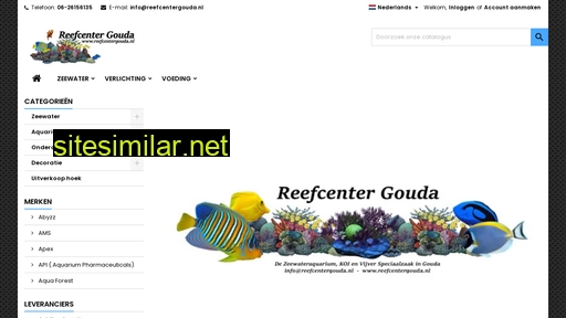 reefcentergouda.nl alternative sites