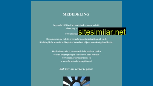 reformatorischebaptisten.nl alternative sites
