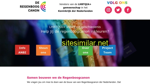regenboogcanon.nl alternative sites