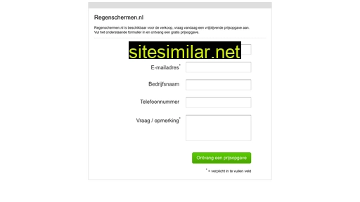 regenschermen.nl alternative sites