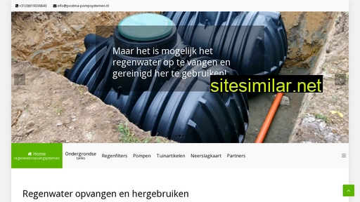 regenwateropvangsystemen.nl alternative sites