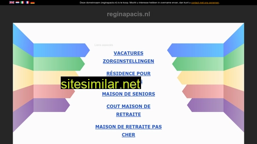 reginapacis.nl alternative sites