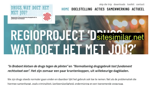 regioprojectdrugs.nl alternative sites