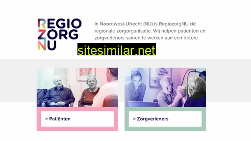 regiozorgnu.nl alternative sites