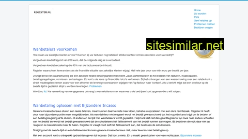 register.nl alternative sites