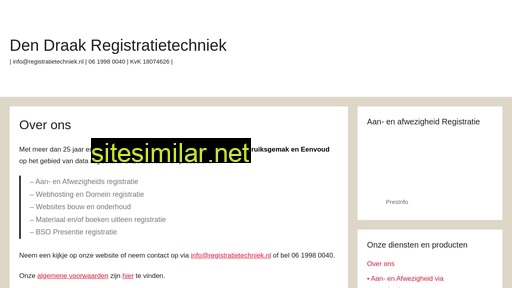 registratietechniek.nl alternative sites