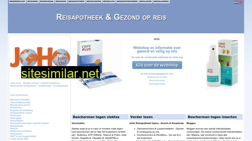 reisapotheek.nl alternative sites