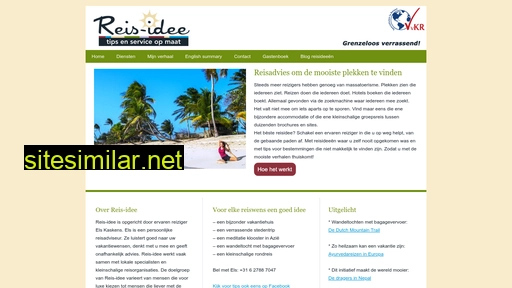 reis-idee.nl alternative sites