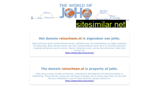 reisschoen.nl alternative sites