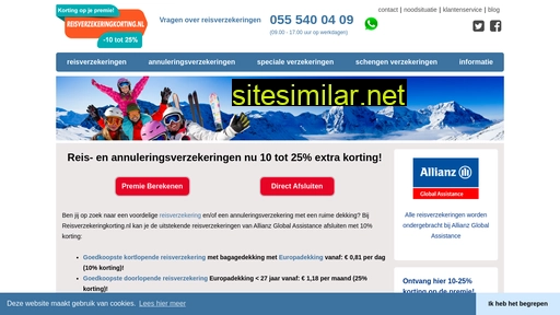 reisverzekeringkorting.nl alternative sites