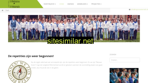 rejoiceweerselo.nl alternative sites