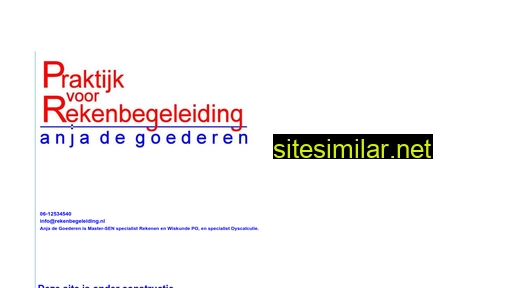 rekenbegeleiding.nl alternative sites