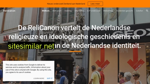 relicanon.nl alternative sites
