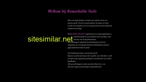 remarkablenails.nl alternative sites