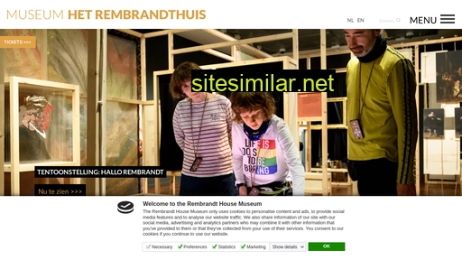 rembrandthuis.nl alternative sites