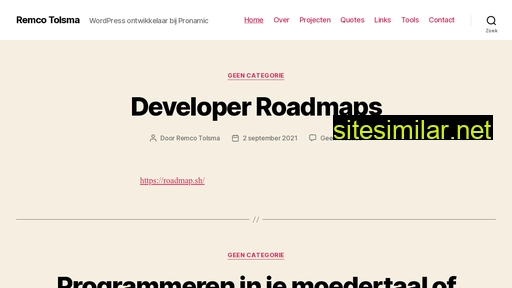 remcotolsma.nl alternative sites