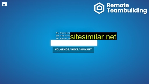 remoteteambuilding.nl alternative sites