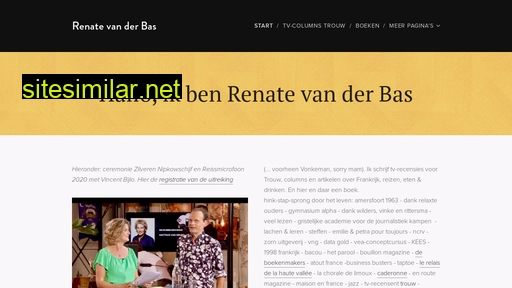 renatevanderbas.nl alternative sites
