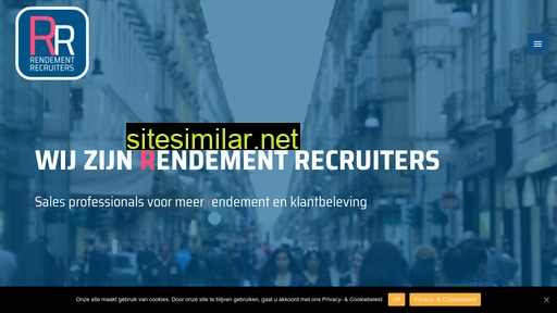rendementrecruiters.nl alternative sites