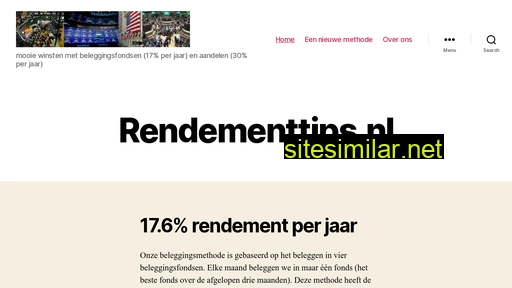 rendementtips.nl alternative sites