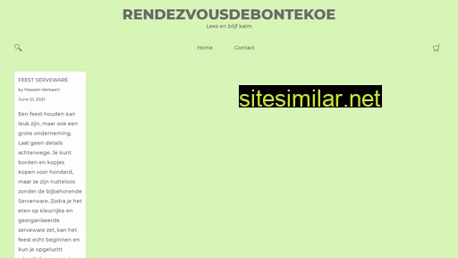 rendezvousdebontekoe.nl alternative sites
