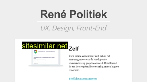 renepolitiek.nl alternative sites