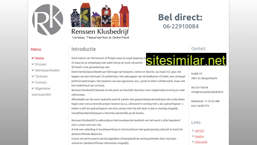 renssenklusbedrijf.nl alternative sites