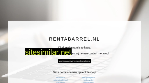 rentabarrel.nl alternative sites