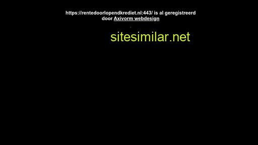 rentedoorlopendkrediet.nl alternative sites