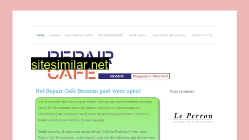 repaircafebussum.nl alternative sites