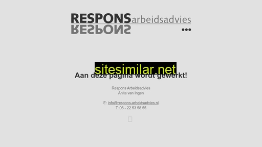 respons-arbeidsadvies.nl alternative sites