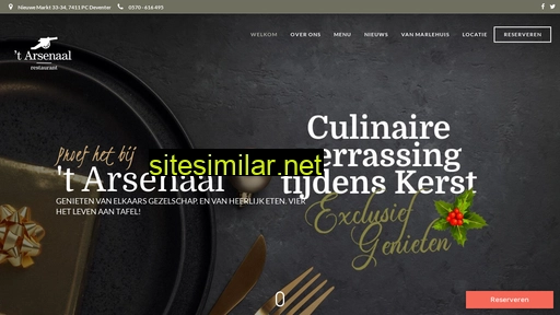 restaurantarsenaal.nl alternative sites