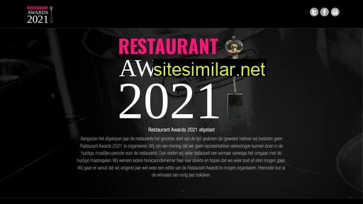 restaurantawards.nl alternative sites