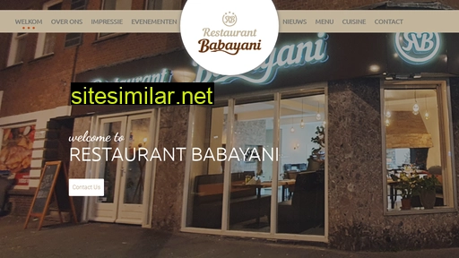 restaurantbabayani.nl alternative sites