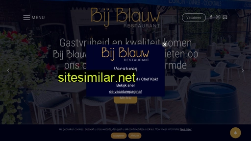 restaurantbijblauw.nl alternative sites