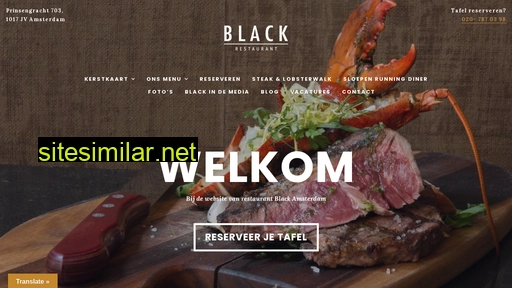 restaurantblack.nl alternative sites