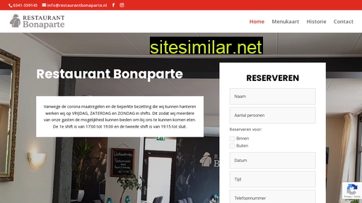 restaurantbonaparte.nl alternative sites