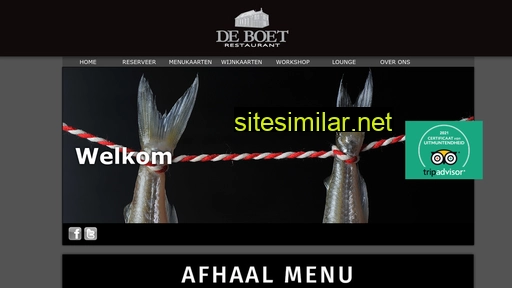 restaurantdeboet.nl alternative sites