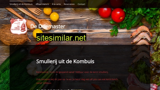 restaurantdedriemaster.nl alternative sites